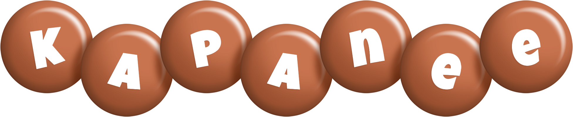 Kapanee candy-brown logo