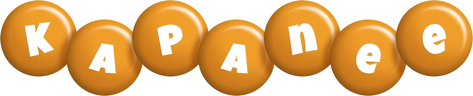 Kapanee candy-orange logo