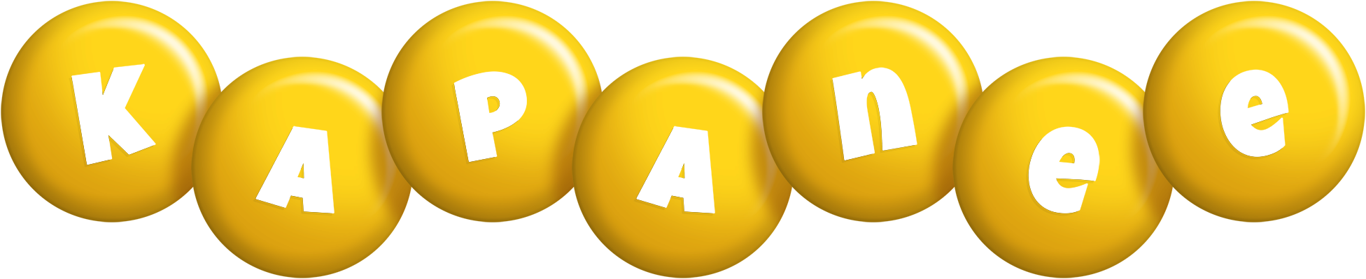 Kapanee candy-yellow logo