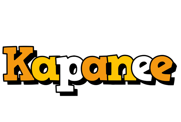 Kapanee cartoon logo