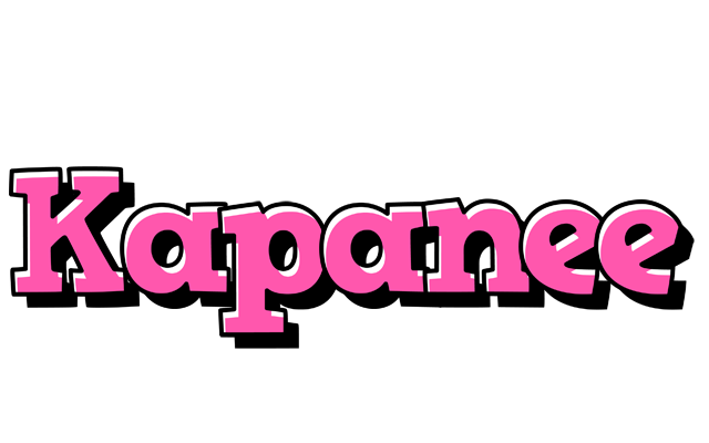 Kapanee girlish logo