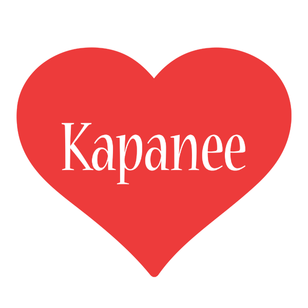 Kapanee love logo