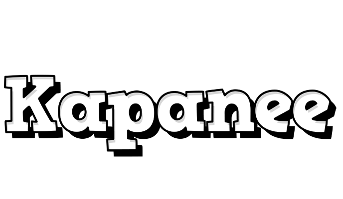 Kapanee snowing logo