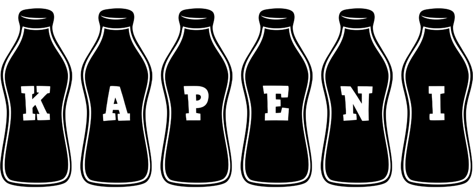 Kapeni bottle logo