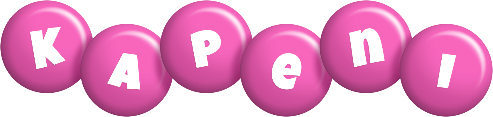 Kapeni candy-pink logo