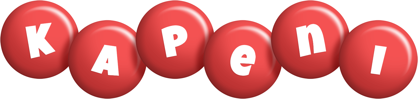 Kapeni candy-red logo