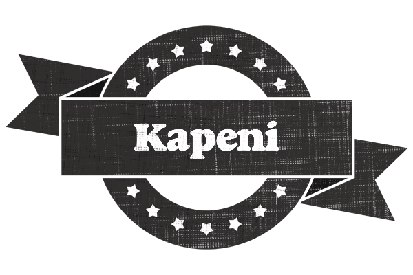 Kapeni grunge logo