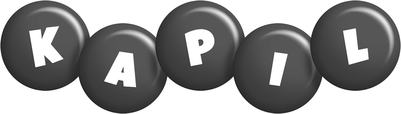 Kapil candy-black logo