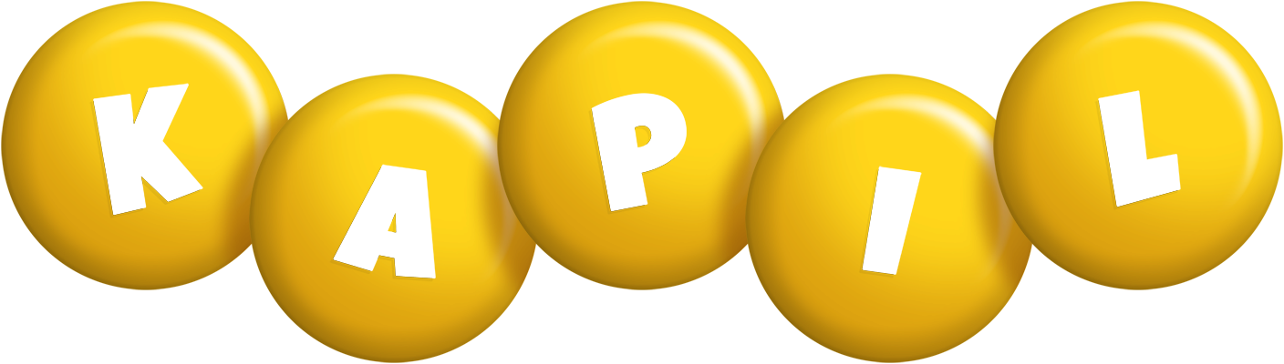 Kapil candy-yellow logo