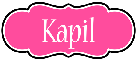 Kapil invitation logo
