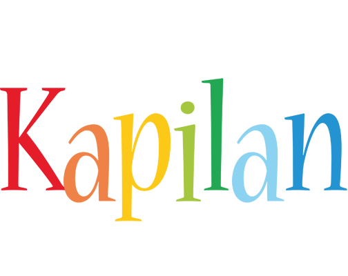 Kapilan birthday logo