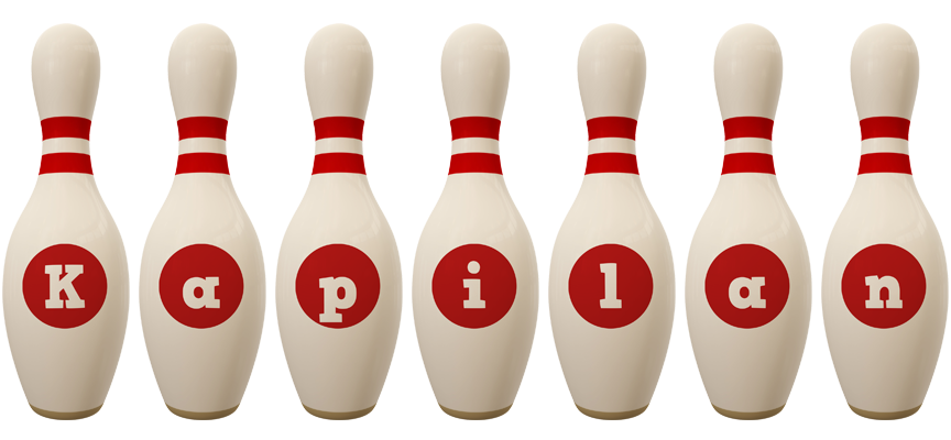 Kapilan bowling-pin logo