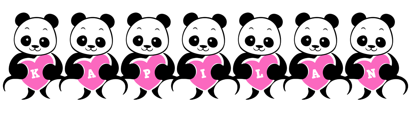 Kapilan love-panda logo