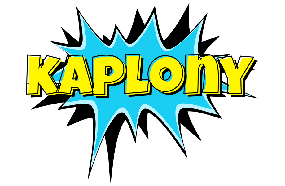 Kaplony amazing logo