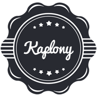 Kaplony badge logo