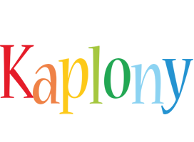 Kaplony birthday logo