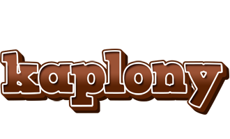 Kaplony brownie logo