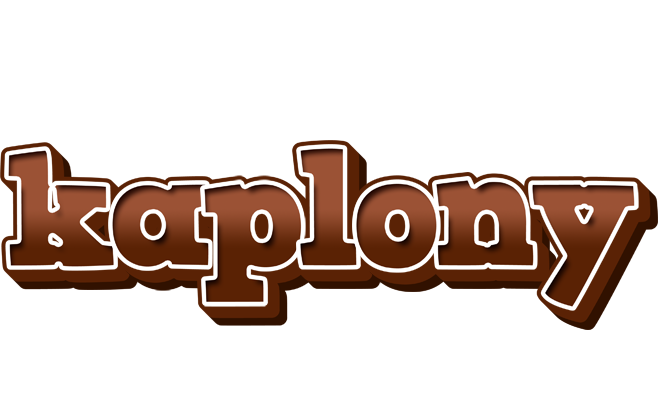 Kaplony brownie logo