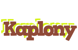 Kaplony caffeebar logo
