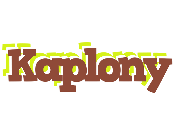 Kaplony caffeebar logo
