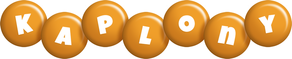 Kaplony candy-orange logo