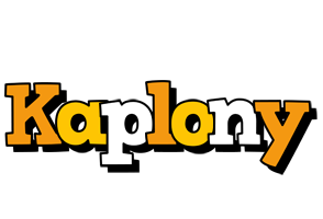 Kaplony cartoon logo
