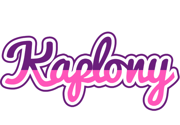 Kaplony cheerful logo