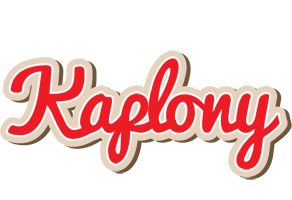 Kaplony chocolate logo