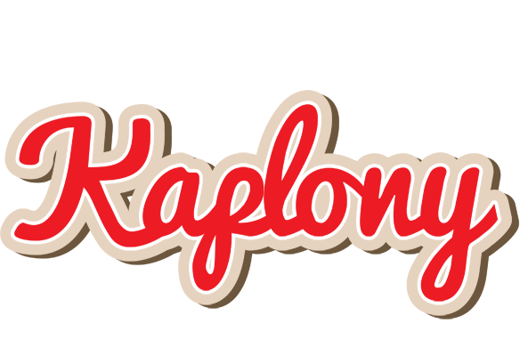 Kaplony chocolate logo