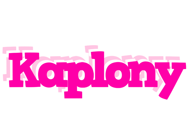 Kaplony dancing logo