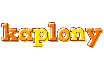 Kaplony desert logo