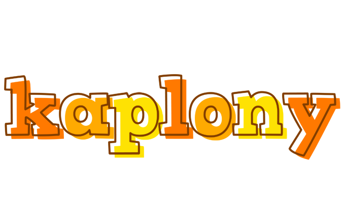 Kaplony desert logo