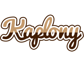 Kaplony exclusive logo