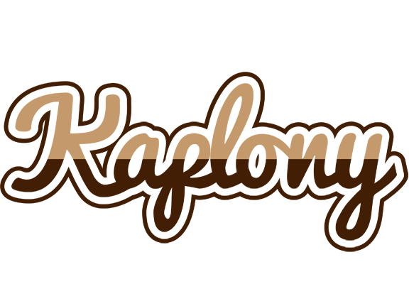 Kaplony exclusive logo