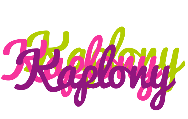 Kaplony flowers logo