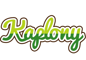 Kaplony golfing logo