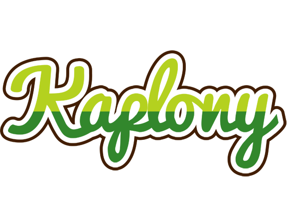 Kaplony golfing logo