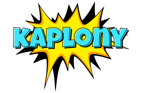 Kaplony indycar logo