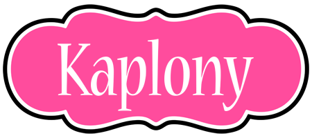 Kaplony invitation logo