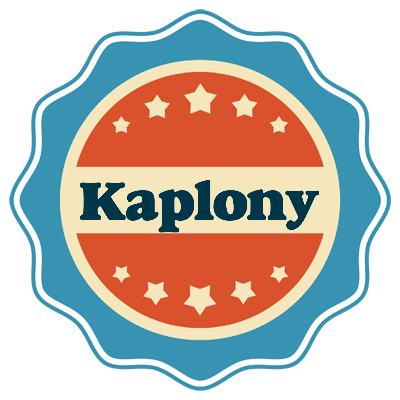 Kaplony labels logo