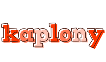 Kaplony paint logo