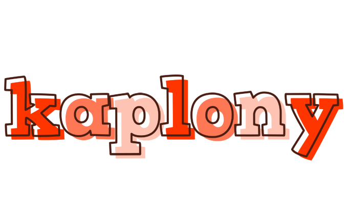 Kaplony paint logo