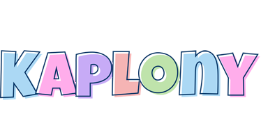 Kaplony pastel logo