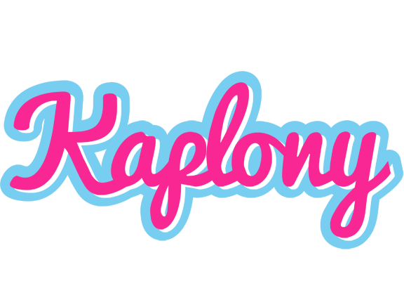 Kaplony popstar logo