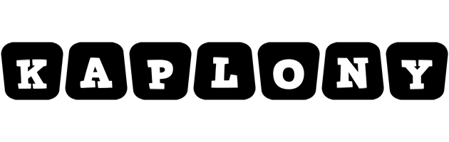 Kaplony racing logo