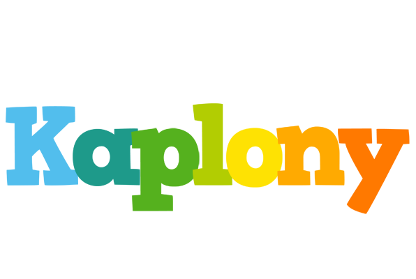 Kaplony rainbows logo