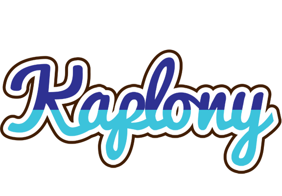 Kaplony raining logo