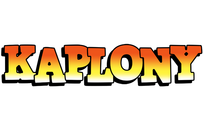 Kaplony sunset logo