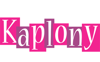 Kaplony whine logo