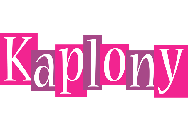 Kaplony whine logo
